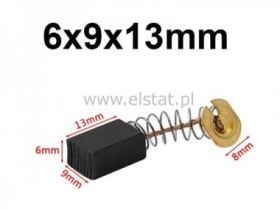 Szczotki węglowe 6x9x13mm; do elektronarzędzi