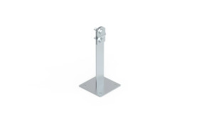 Uchwyt dachowy kątowy skrecony z płytką L-150mm fi 6-8mm 15.1/S OC /91500201/