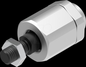 6140 Flexible coupling, M10 x 1.25