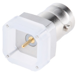 Złącze koncentryczne Montaż na płytce drukowanej Żeński 50Ω typ złącza Złącze BNC 0 to 4GHz Przepust