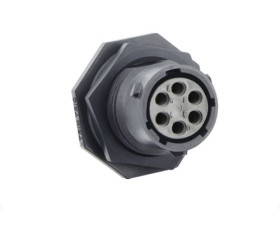 Złącze wielostykowe przemysłowe 6-pinowe Montaż na kablu Gniazdo Souriau Sunbank by Eaton