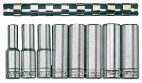 Zestaw nasadek rozmiar napędu 1/2 cala elementy: 8 Teng Tools typ napędu Kwadratowy