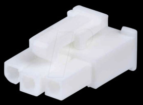 5557-03R2-210 / 3901-4031 Molex, crimp housing - Mini-Fit Jr. - 1x3-pin - socket