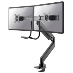 Neomounts NM-D775DXBLACK Monitor desk mount Black Swivelling Tiltable