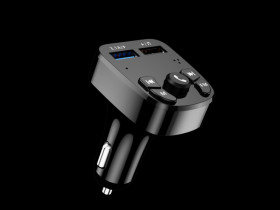 Transmiter FM Bluetooth + Ładowarka 2xUSB