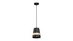 Lampa Wisząca Venezia Black 1Xe27 Mlp5450 Milagro
