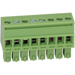 TruConnect 215413 3.81mm Female Pluggable Vertical 8 Way Terminal Block