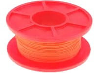 AWG30P-50 Drut pomarańczowy - w izolacji kynar 0.25mm (szpulka 50m)