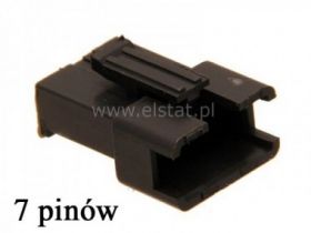 WP07 wtyk jednorzęd z zatrzaskiem do przewodów