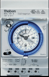 1810011 Analogue/mechanical timer, daily programme, power reserve