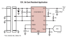 5A Integrated Hot Swap Controller