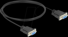 86823 Serial Cable RS-232 D-Sub9 female to female with narrow plug hou