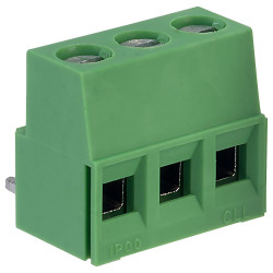 CamdenBoss CTB0158/3 3 Way 5.08mm Pitch 90&#xB0; Interlocking Terminal Block 20A