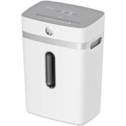 HP 2802 OneShred 12CC Shredder 12 Sheet Particle Cut 4x35mm P-4 23L Bin
