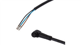 Vk200011, Kabel Przyłączeniowy, 2M, Mini Żeński 3Pin Kątowy, Końcówka Wolna,...