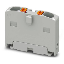 Blok rozdzielczy PTFIX 2X1,5 GY, szare złącze przemysłowe - 2 punkty przyłączeniowe o przekroju 1,5mm2