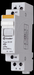 22.23.8.230.4000 Installation relay, 1 x on 1 x off, 250 V/20 A, 230 V