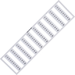 WAGO 793-5603 WMB Multiple Marking System Vertical 11 ... 20 10x, white