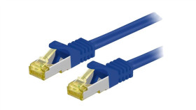 S/Ftp7-Cu-100Bl Patch Cord S/Ftp 6A Linka Cu Lszh Niebieski 10M 26Awg