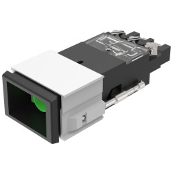 Element wykonawczy przycisku, Siłownik, do uzytku z: Urządzenia przełączające, Czarny, Utrzymane