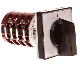 Łącznik krzywkowy 1-2-3-4 2P 10A do wbudowania 4G10-87-U-R014