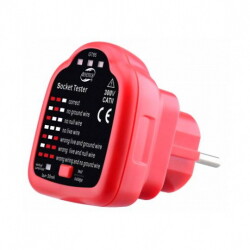 Tester gniazd sieciowych 230V RCD - Benetech GT85