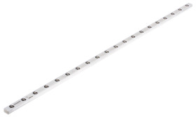 Szyna prowadnika liniowego, R0445, Stal, szer. 9mm, dł. 400mm