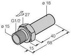 Turck 6870150 FTCI-G1/2A4-D18/L068, 1 szt.