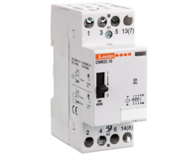 Stycznik modułowy z dźwignią do sterowania ręcznego 32A 4Z cewka 24 VAC/DC CNM3210024