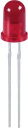 Dioda LED THT Kingbright L-7113SYCK, żółty, okrągły, 5 mm, 3000 mcd, 20 °, 20 mA, 2 V