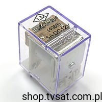 JZC-20F-4088 Relay 12VDC 5A Coil 420 Ohm THT HONGFA