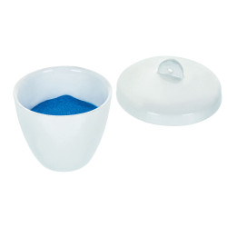 Eisco CH0074A Porcelain Crucible 10ml Capacity with Lid