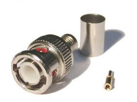Wtyk BNC na RG58 zaciskany BNW01