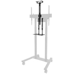 Neomounts AV1-875BL Camera shelf Black TV &amp; Monitor Wall Bracket Extensions