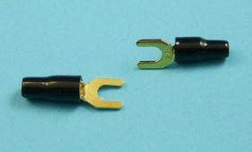 ZKW-8-6,5 BK WIDEŁKI ZŁOCONE M6 CZARNA