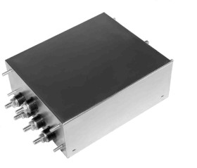 Filtr RFI 60A 3-fazowy 440/250 V AC 50Hz TE Connectivity Montaż panelowy