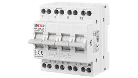 Przełącznik Zasilania Sieć-Agregat 4P 25A 1-0-2 Psa-25A-4P