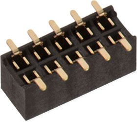 Gniazdo PCB 32 -pinowe 2 -rzędowe raster: 2mm Proste