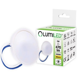 Wkład do Opraw LED MR16 Moduł INSERT Mleczny 5W = 50W 120 470lm 3000K Ciepła LUMILED