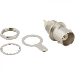 Złącze RF, montaż typu Przegroda czołowa Gniazdo typ złącza Złącze BNC Lutowane