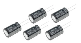 Opencircuit 1000uF 50V Capacitors electrolytic - 5 pcs
