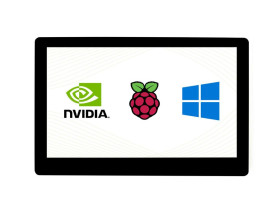 Waveshare 5inch Capacitive Touch AMOLED Display, 960×544, HDMI, Optical Bonding Toughened Glass Cover