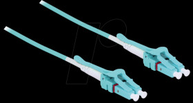 85128 Cable Optical Fibre LC &gt; LC Multimode OM3 Uniboot 2 m