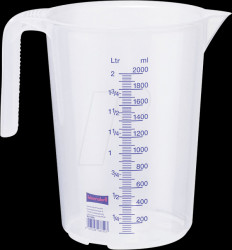 937500 hünersdorff transparent measuring jug, 2.0 l