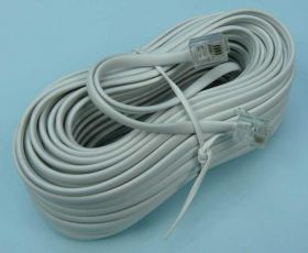 SZNUR SP4-4/20 WT.-&gt;WT.6p4c 20m BIAŁY