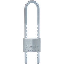 ABUS 88884 64TI/50mm TITALIUM&#x2122; Padlock Adjustable Shackle