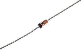 Dioda DO-35 300mA Otwór przezierny 100V Połączenie silikonowe Pojedyncza Małosygnałowa 1N914TR