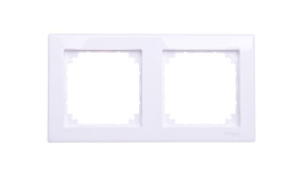 Merten M-Smart Ramka Podwójna Biała Mtn478225