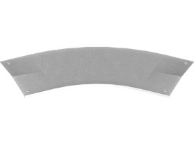 Pokrywa kolanka 45st PZKKSMC400 z zamknięciem grubość blachy 2,0mm 200840 BAKS