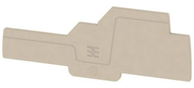 Ścianka końcowa i przegroda do złączek AEP IO23 1993600000 /50szt./